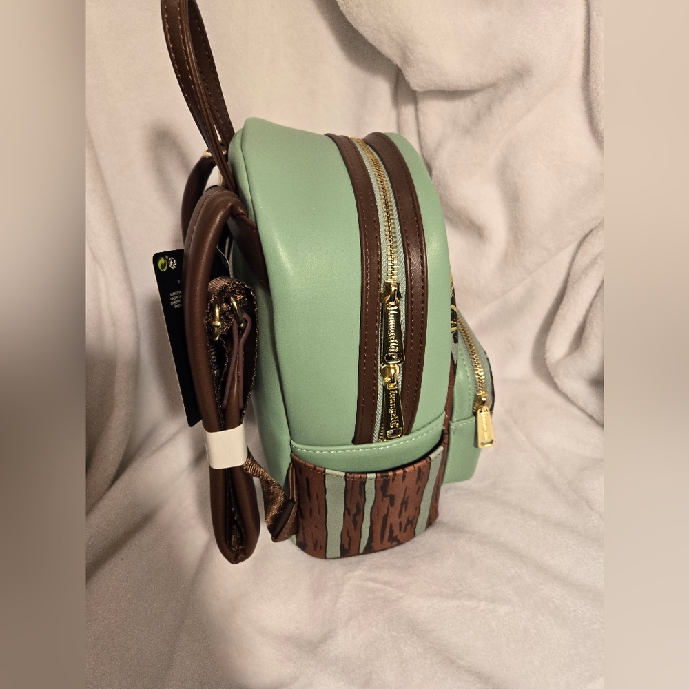 Loungefly Ewoks and Droids Glow in the Dark Mini Backpack - Picture 5 of 8